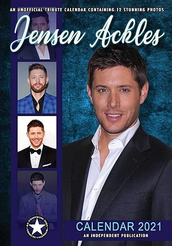 Jensen Ackles Calendar - Calendars 2020 - 2021 Wall Calendars - Supernatural Calendar - Movie Wall Calendar - Sexy Men Calendar - Poster Calendar - 12 Month Calendar by Dream
