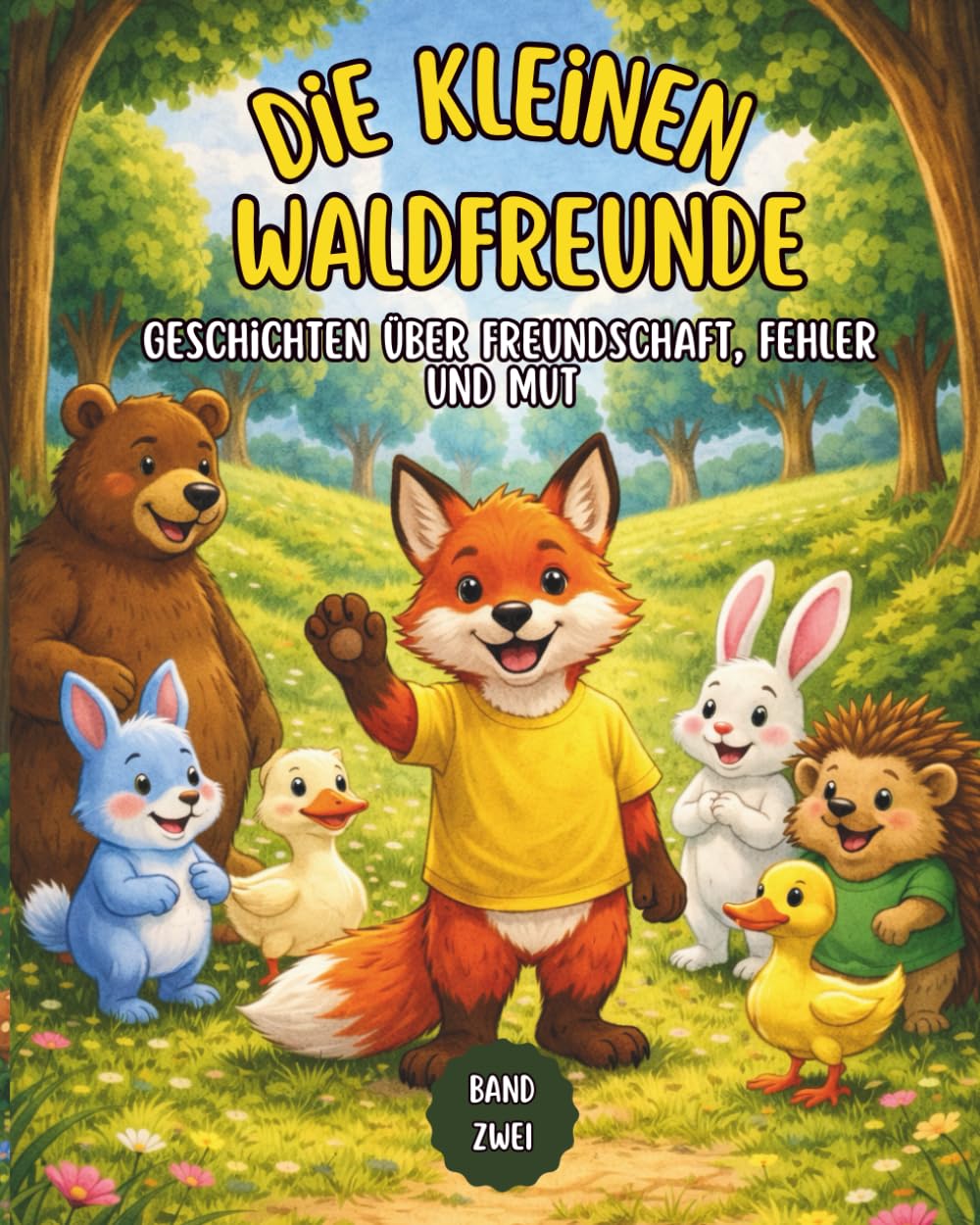 Die kleinen Waldfreunde: Geschichten über Freundschaft, Fehler und Mut
