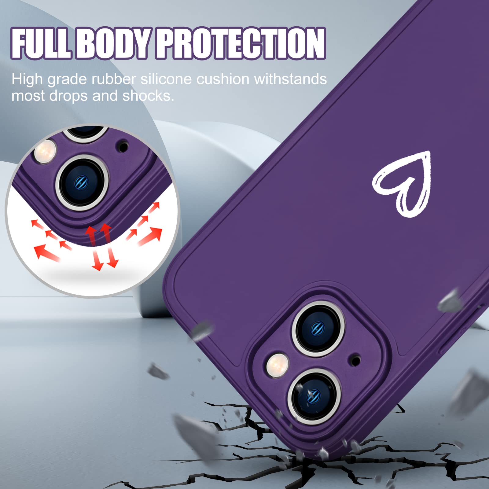 Newseego Morbido TPU Custodia Compatibile per iPhone 12 PRO(6