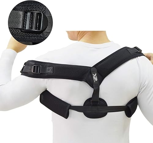 Miniatura 2 de Corrector de posturasoporte de espalda para mujeres y hombres - Soporte de espalda ajustable para entrenamiento de postura - Alivio del dolor para