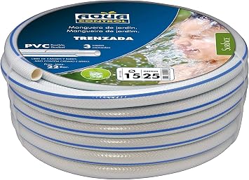 AQUA CONTROL 51525 - Garden Hose, 15 x 25 m, White