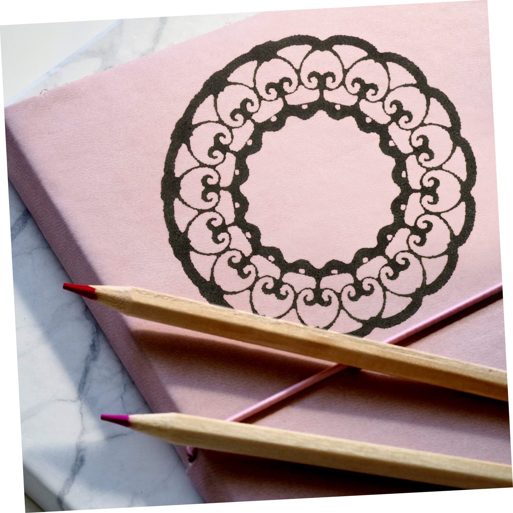 ARTIBETTER 5 Set Decorativa Per Scrapbook Materiale Per Fai Da Te Per Diario E Album Fotografico Delicata 40 Fogli*5