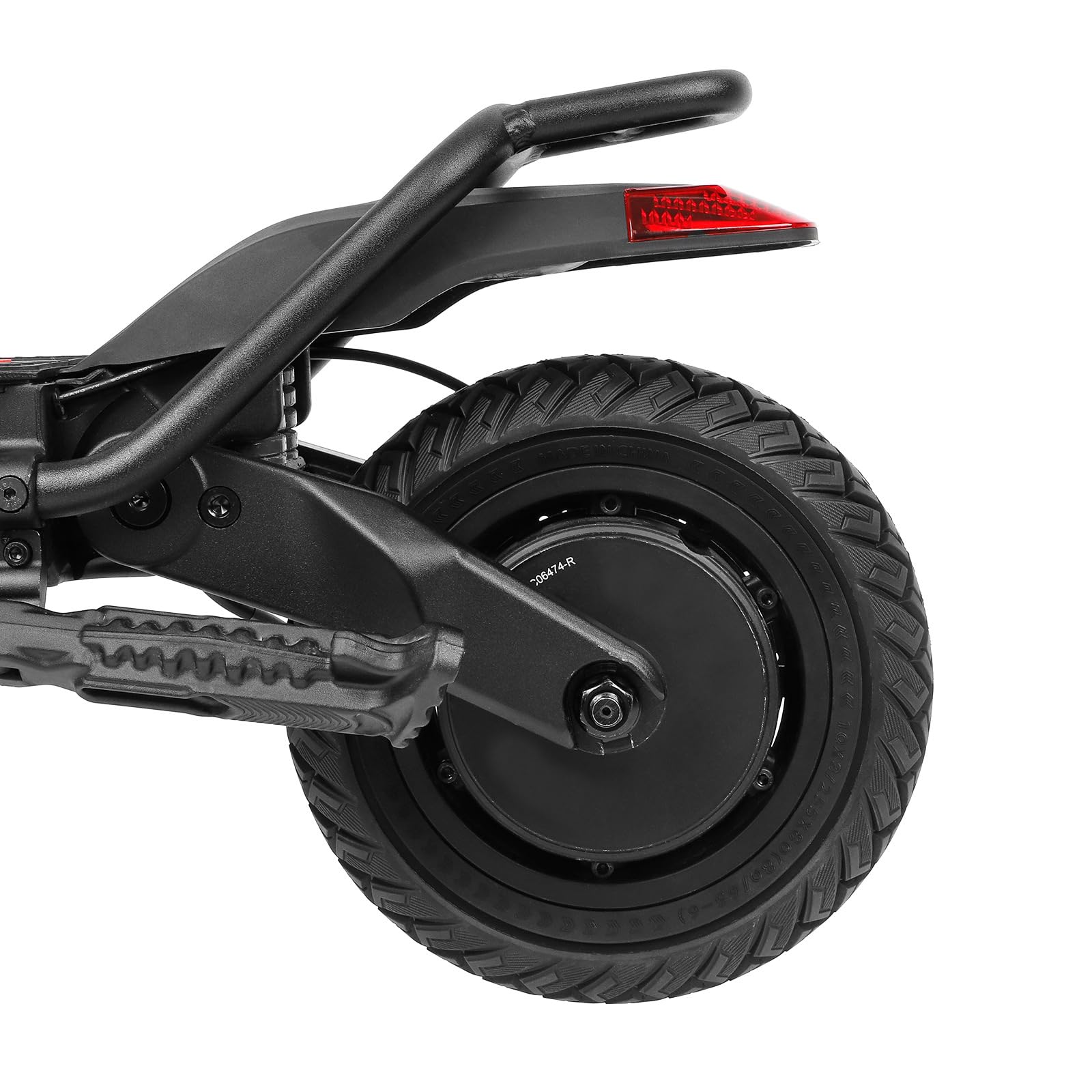 Pneus tout-terrain pleins 10x3/255x80, antidérapants 80/65-6 pour trottinettes électriques Dualtron Zero 10X/Kaabo Wolf Warrior/Kaabo Mantis 10, pneus nid d'abeille sans air 10 pouces