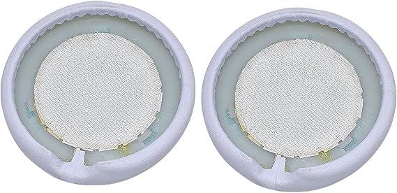 Replacement Earpads Memory Foam Ear Cushion Cover for Monster Beats by Dr.Dre PRO/Detox Headphones White