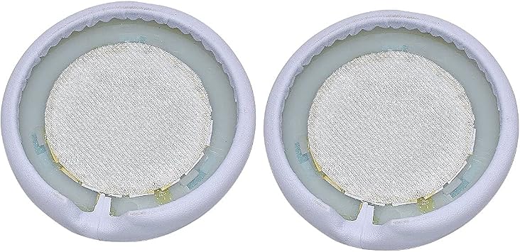 Replacement Earpads Memory Foam Ear Cushion Cover for Monster Beats by Dr.Dre PRO/Detox Headphones White