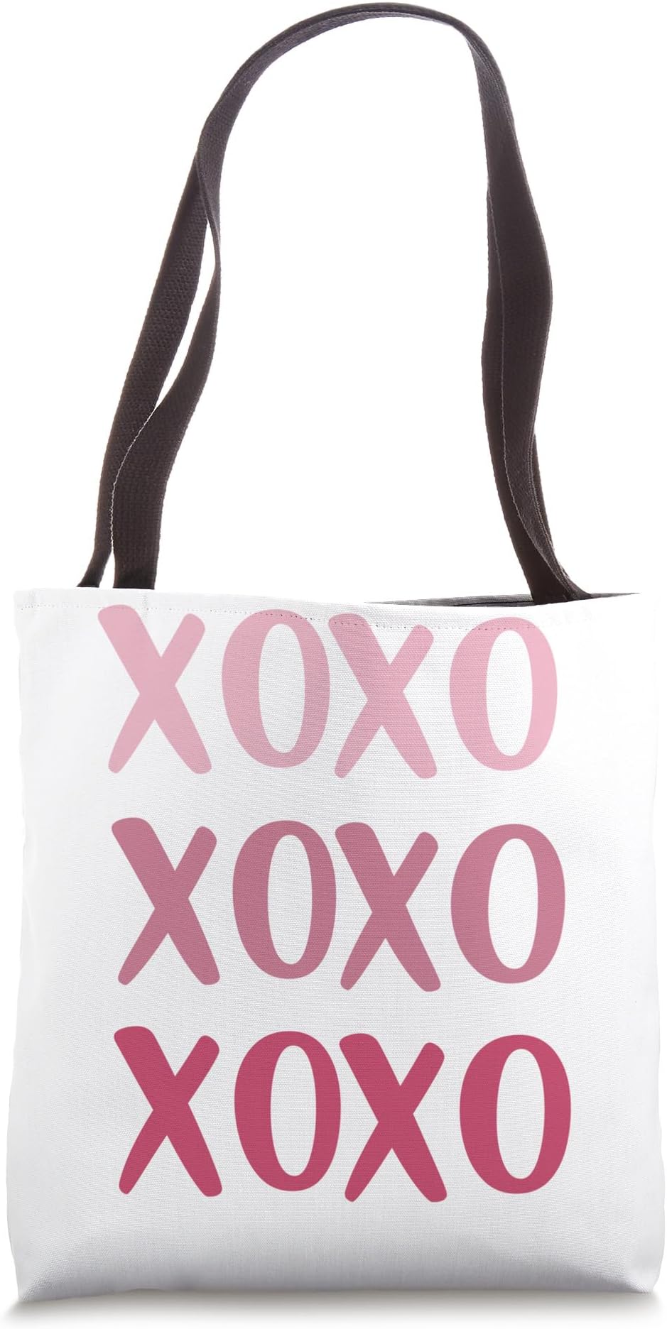 Xoxo Pink Letters Stylish Bold Sweetheart Tote Bag