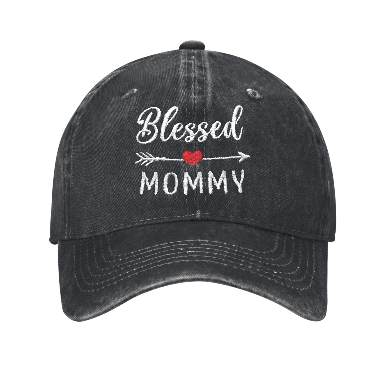 Nana Embroidered Baseball Cap Vintage Washed Adjustable Cowboy Hat Gifts for Grandma Women,Black