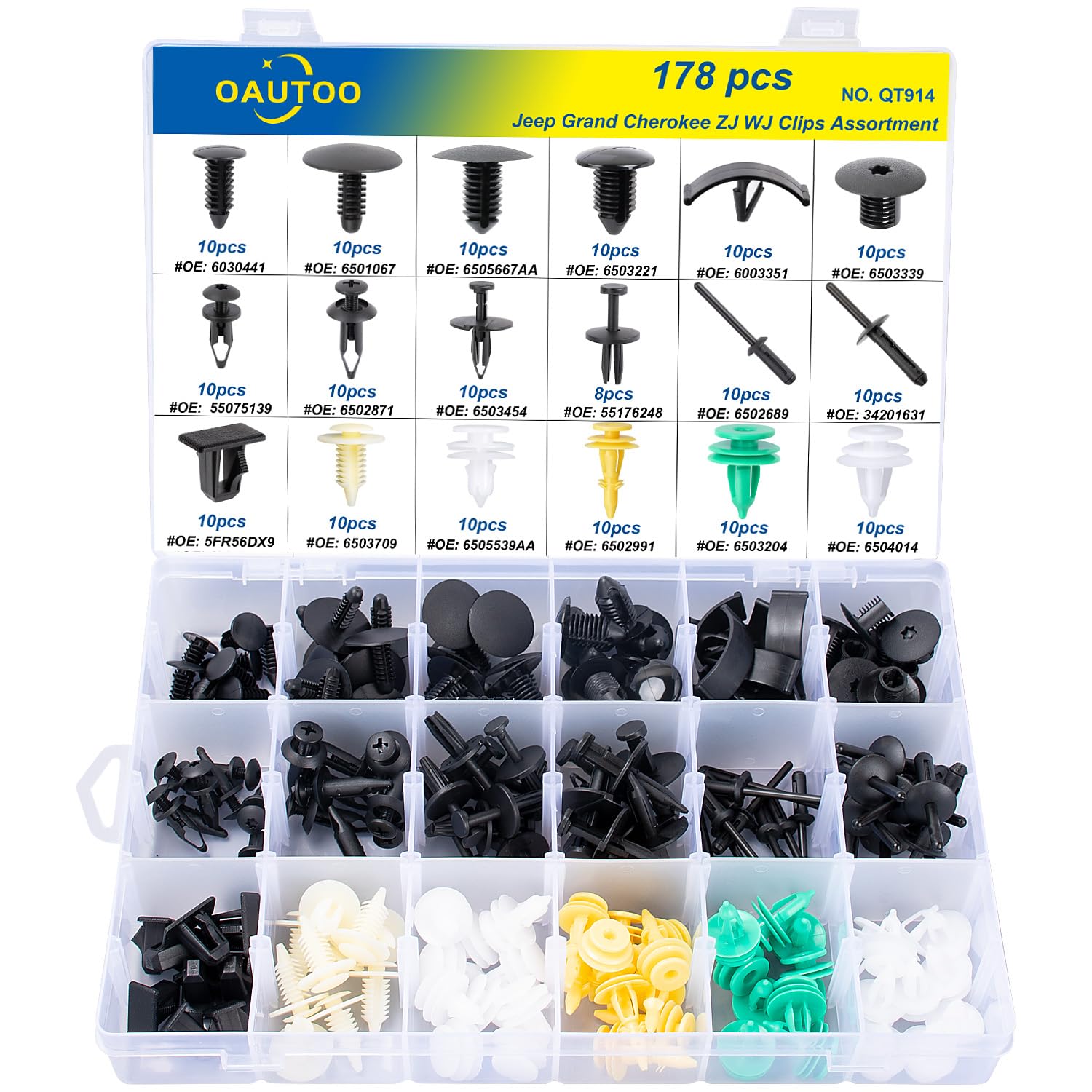 Amazon.com: OAUTOO 178pcs for Jeep Grand Cherokee ZJ WJ 1993-2004
