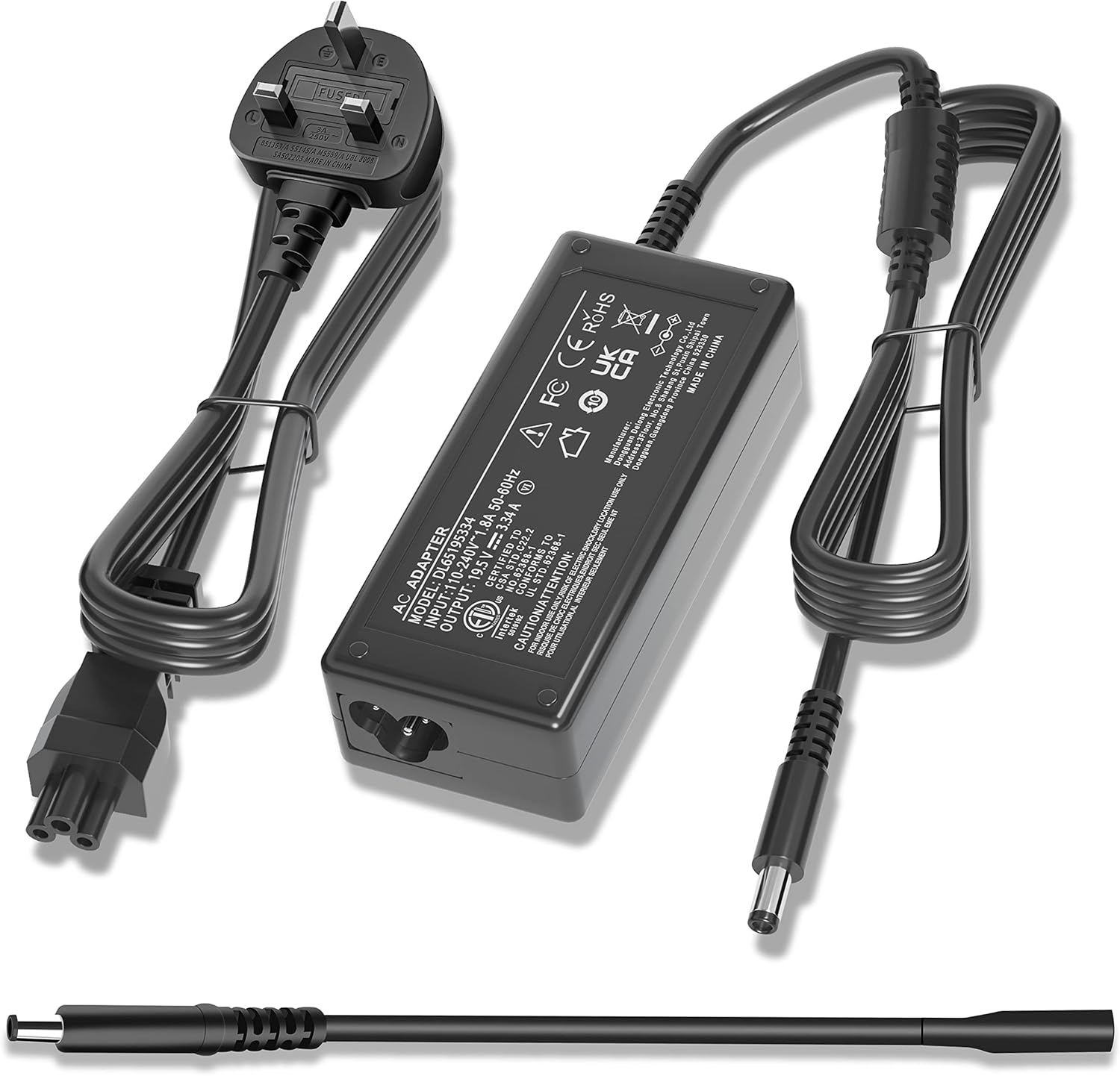 65W Laptop Charger For Dell Inspiron 13 14 15 17 3000 5000 7000 3511 - View #2