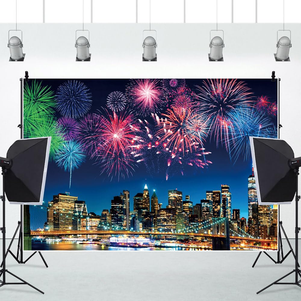 Happyeverafter メッセージフォト Amazon.com : YongFoto 9x6ft Happy New Year Backdrop 2025