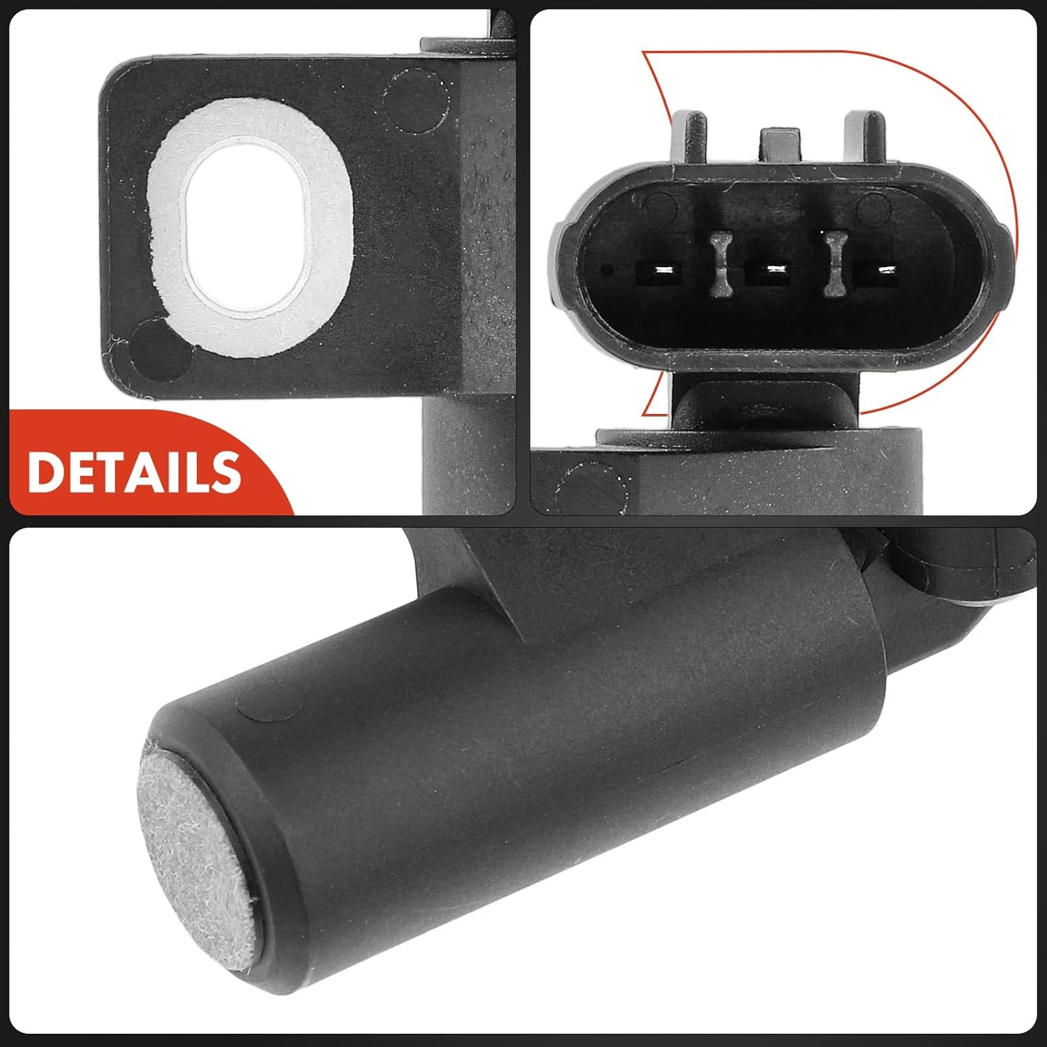 A-Premium 5-PC Engine Camshaft Crankshaft Position Sensor Compatible with Toyota Tundra 2004 3.4L, Replace# 9091905020, 4609006