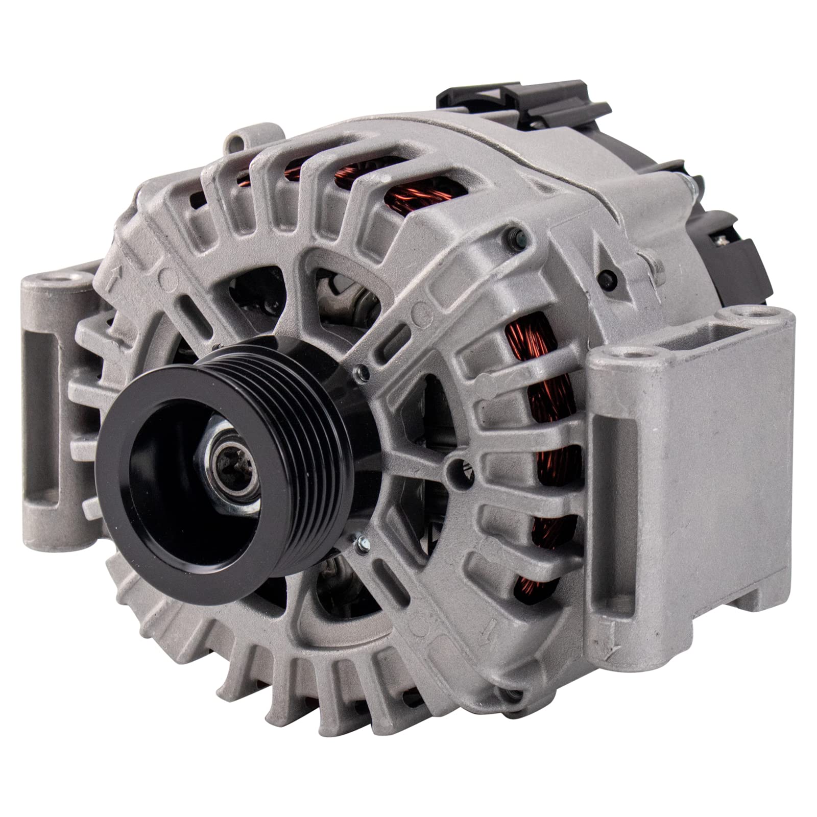 A-Premium 220A Alternator For Jeep Grand Cherokee, Dodge Charger/Challenger/Durango, Chrysler 300 - 5.7L 6.2L 6.4L V8, 12V 6-Groove - View #12
