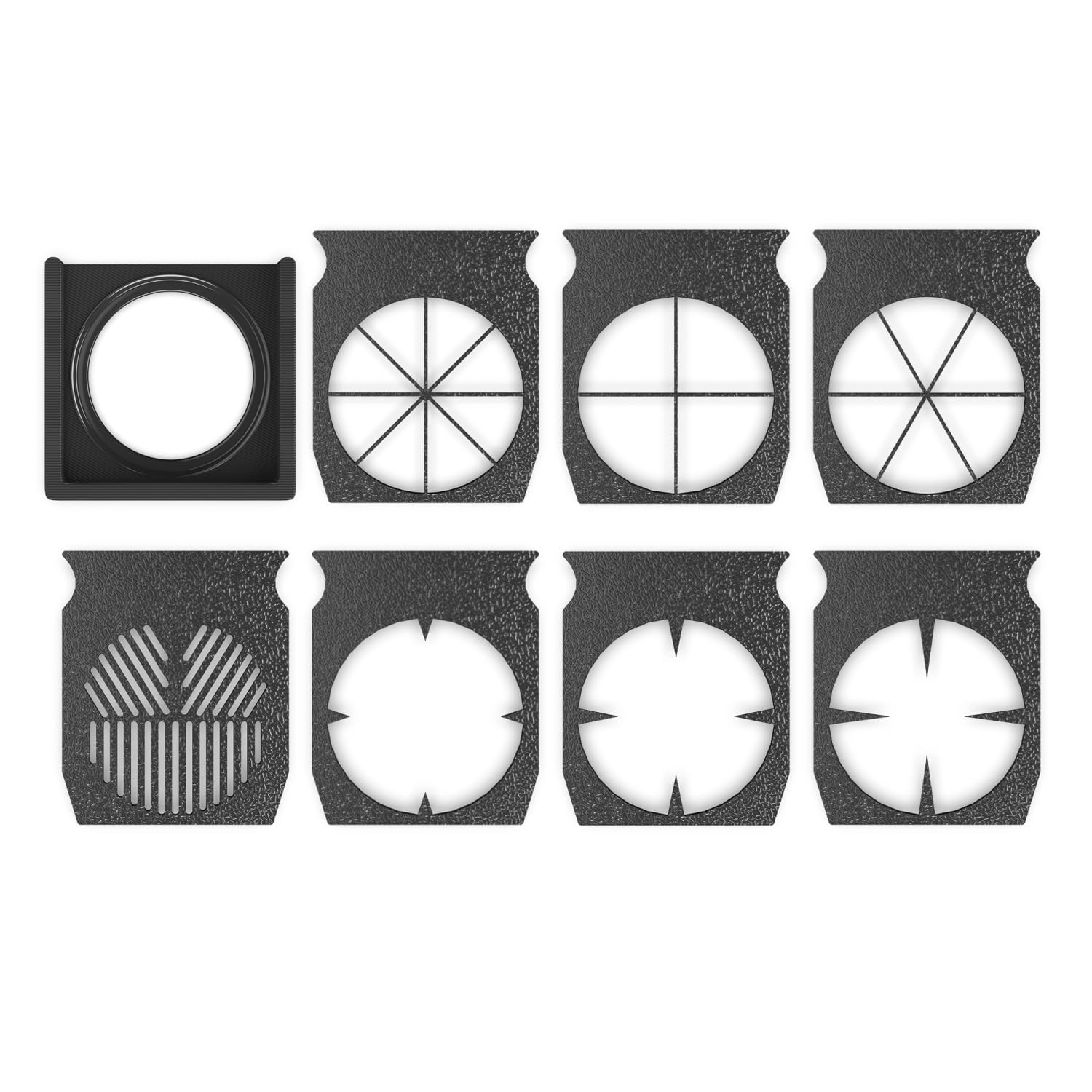 Bahtinov Mask Pro with Holder for ZWO Seestar 50 Telescope, Focusing Aid with Bonus Diffraction Spike Masks