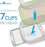 Vista 5 de Paw Inspired Cat Pads, repuestos genéricos para el sistema de caja de arena Tidy Cats Breeze, forros desechables para gatitos, almohadillas