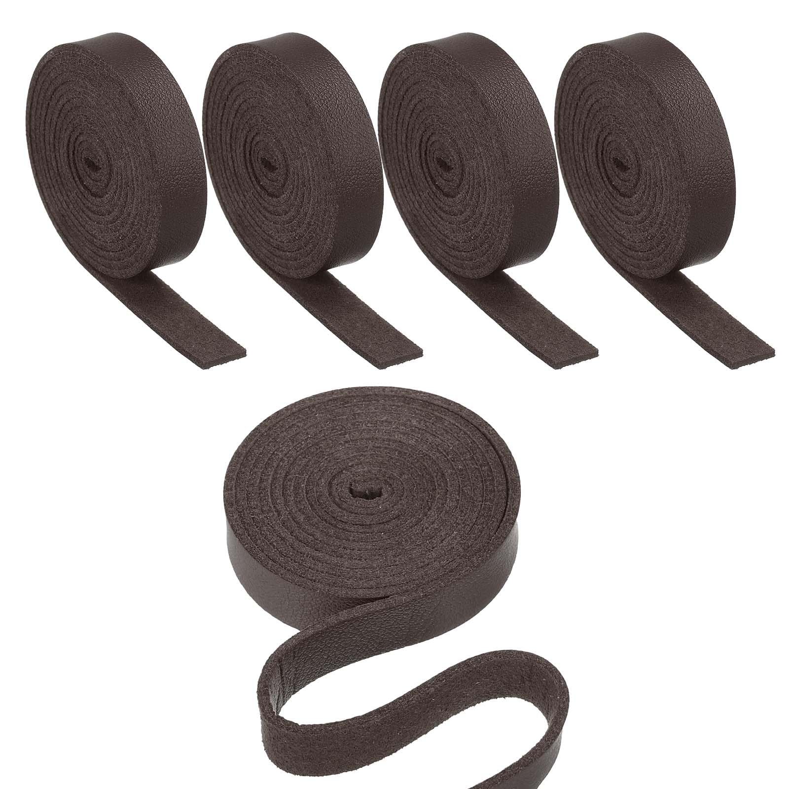 Bande plate en cuir pour réparer les sangles de sac et personnaliser vos accessoires DIY