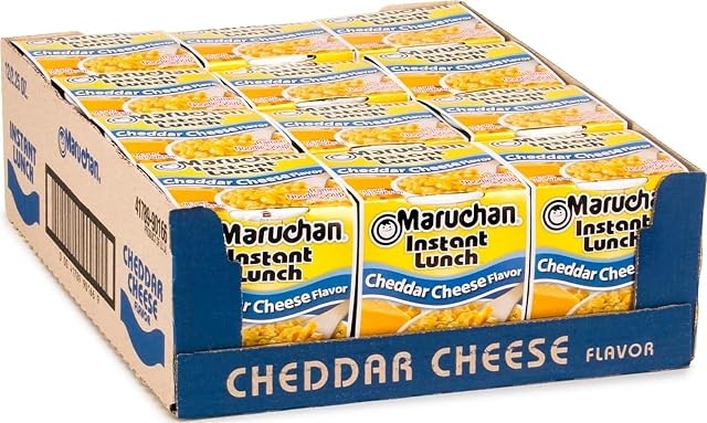 Maruchan Cheddar Cheese Flavor Instant Lunch Ramen Noodles
