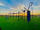 Body Maxx Heavy Duty Gi Pipe Outdoor Park/Gym Cross Trainer Exercise Equipment/Outdoor Elliptical Exerciser for Weight Loss gallery image