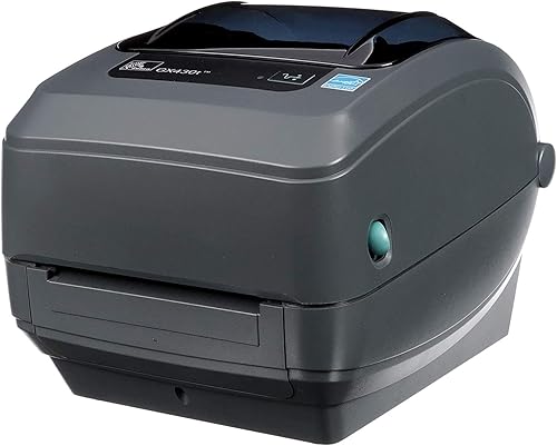 GX430T Zebra Impresora Escritorio de transferencia térmica para etiquetas de envío, códigos de barras, recibos, etiquetas, muñequeras Interfaz