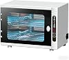 Professional UV Sterilizer Cabinet with Digital Timer Display, LED Sanitisation, White