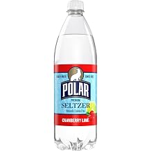 Polar Beverages Seltzer, Cranberry Lime, 33.8 Fluid Ounce Pack of 12