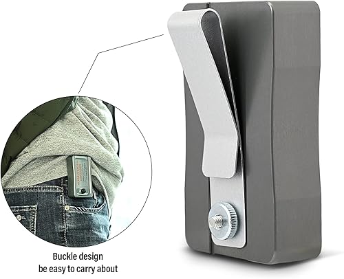 Miniatura 5 de NEWISHTOOL Caja portátil de almacenamiento de contenedores de eliminación de maquinilla de afeitar, seguridad para desechar la mayoría de cuchillas