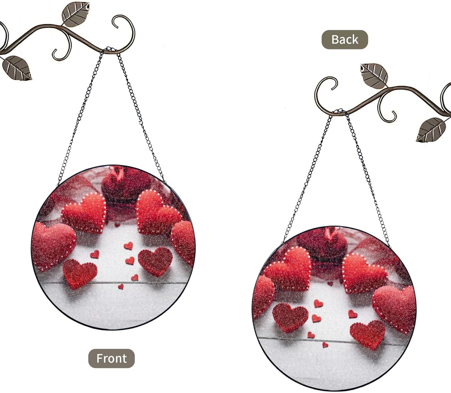 Stained Glass Window Hanging - Personalized Sun Catcher for Home Decor