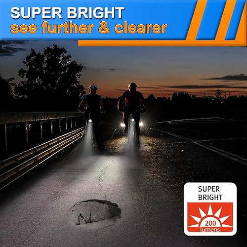 Miniatura 5 de Faro delantero de bicicleta eléctrica de 48 V 36 V, compatible con 12 V-60 V, conector SM de 3 pines