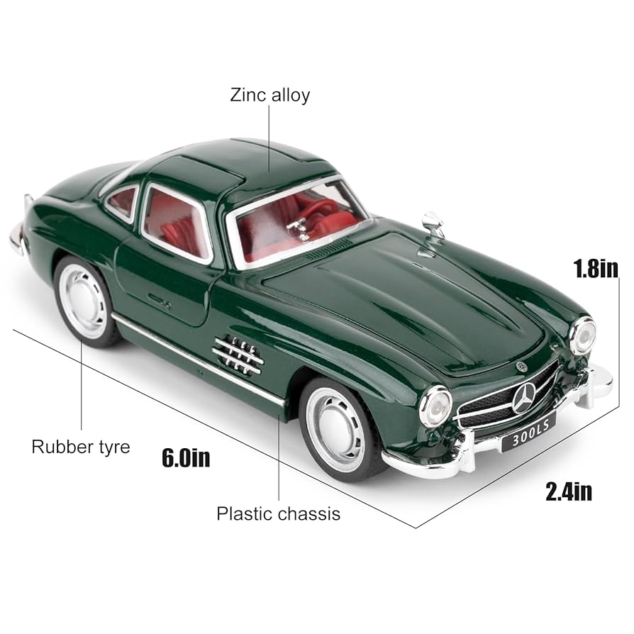 TANY GIANTメルセデスベンツ300SL青Aブリキtin箱付toy car 野村メルセデス ベンツ300SLスポーツカー水色ブリキtin toy car