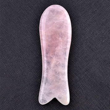 GuaSha Board Natural Crystal Scrapping Plate,100% handnade guasha Scraper for Beauty Body Skin Smooth and Care Massage Tool -Spa,Salon,Acupuncture,Therapy