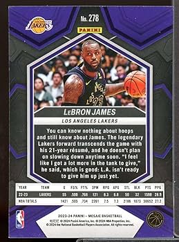 Amazon.com: LeBron James/City Edition Card 2023-24 Panini