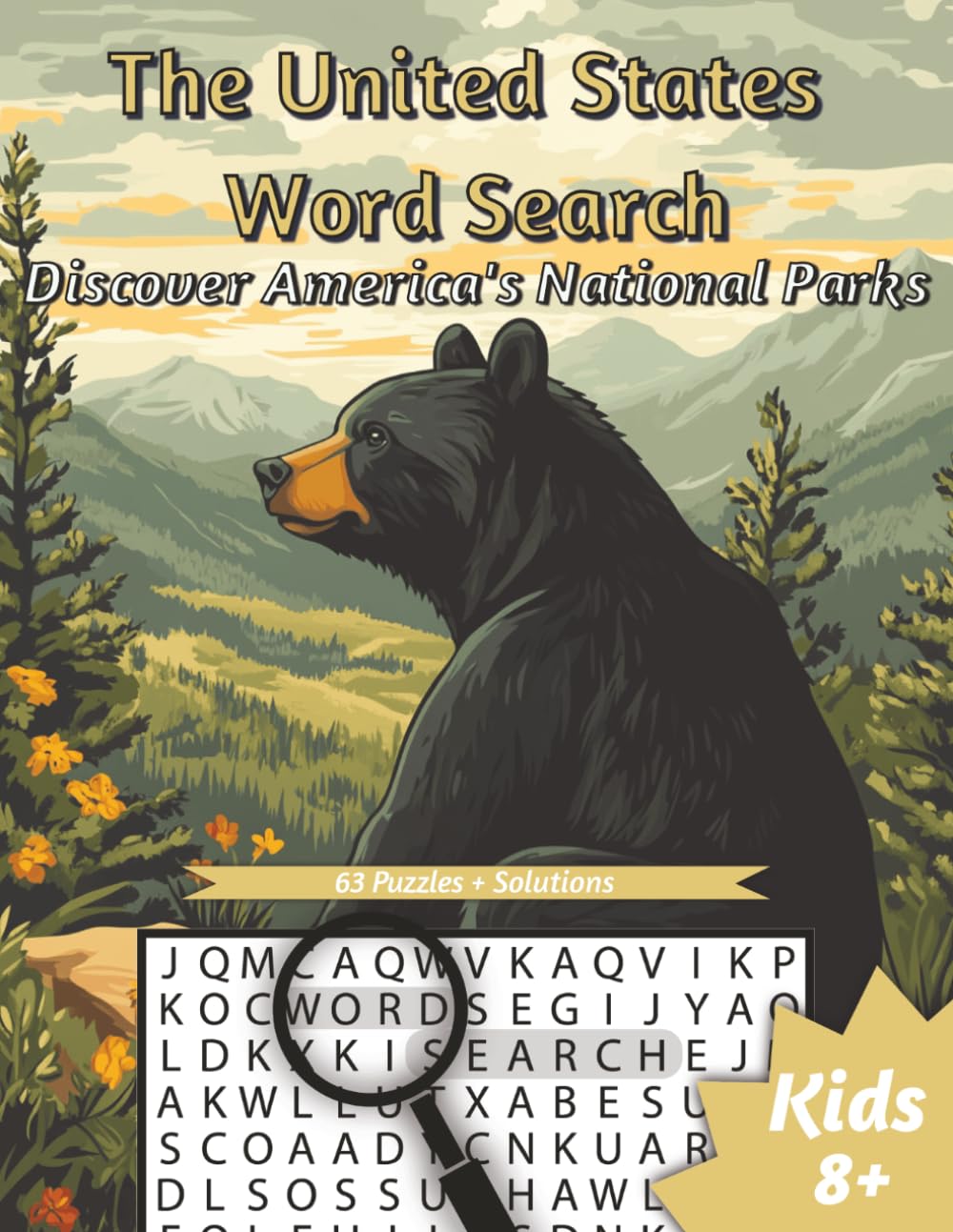 The United States Word Search: Discover America's National Parks