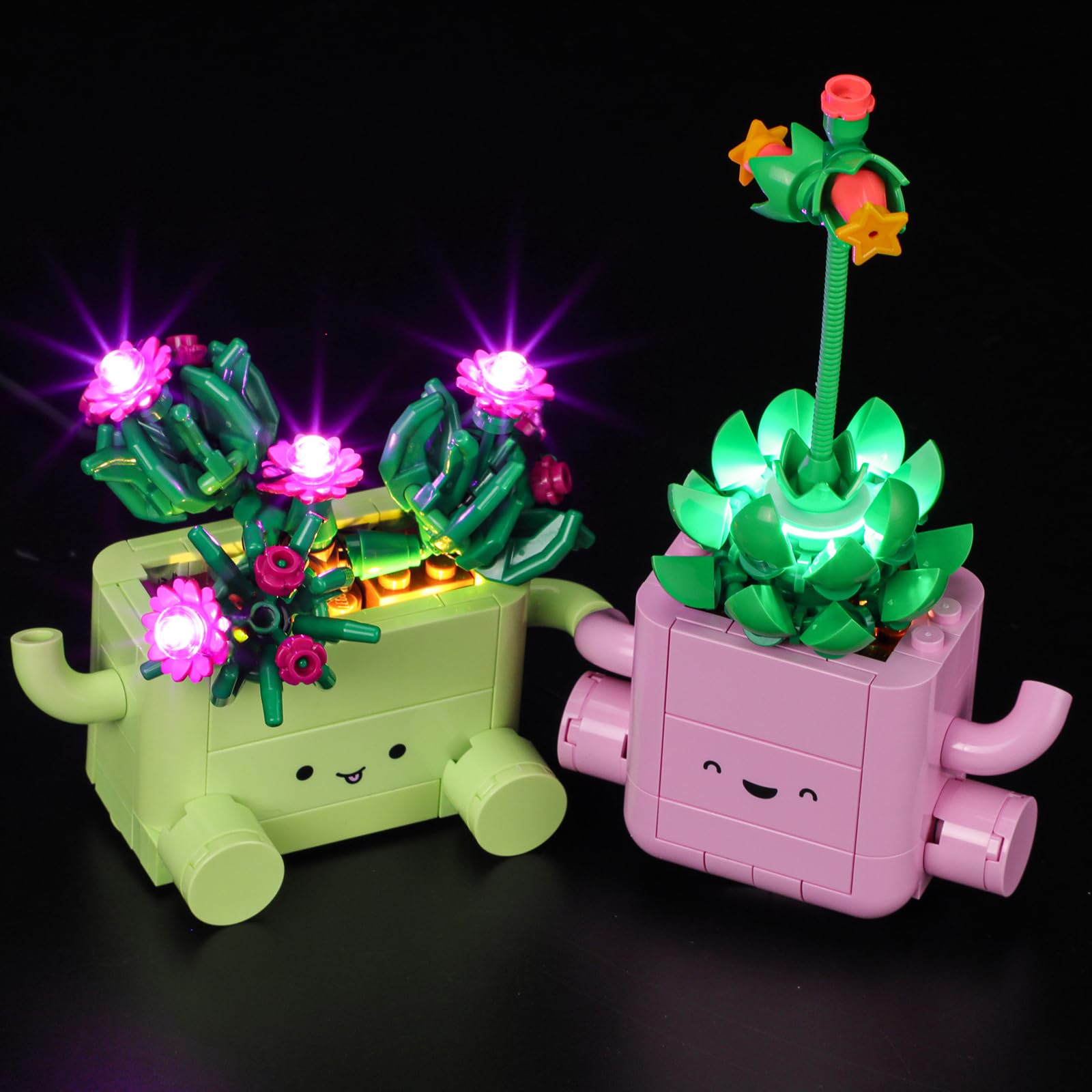 YEABRICKS LED Light for Lego-11506 Botanical Rocking Plants Building Blocks Model (Building Set NOT Included)