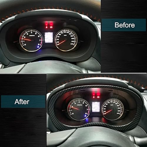 Miniatura 2 de HIGH FLYING Para Subaru WRX STI 2015-2021, Forester 2014-2018, XV Crosstrek 2013-2017 Accesorios para el interior del automóvil, consolas centrales,