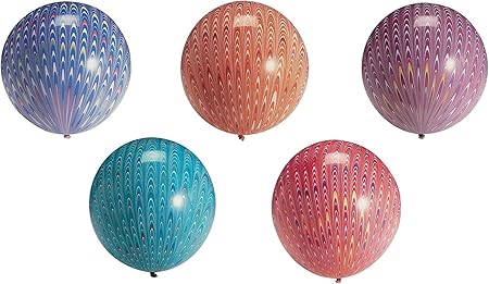 Amazon 鈴木ラテックス ピーコックパンチバルーン 10個セット 直径約45cm 全5色アソート各2個セット 音楽プレイヤー おもちゃ