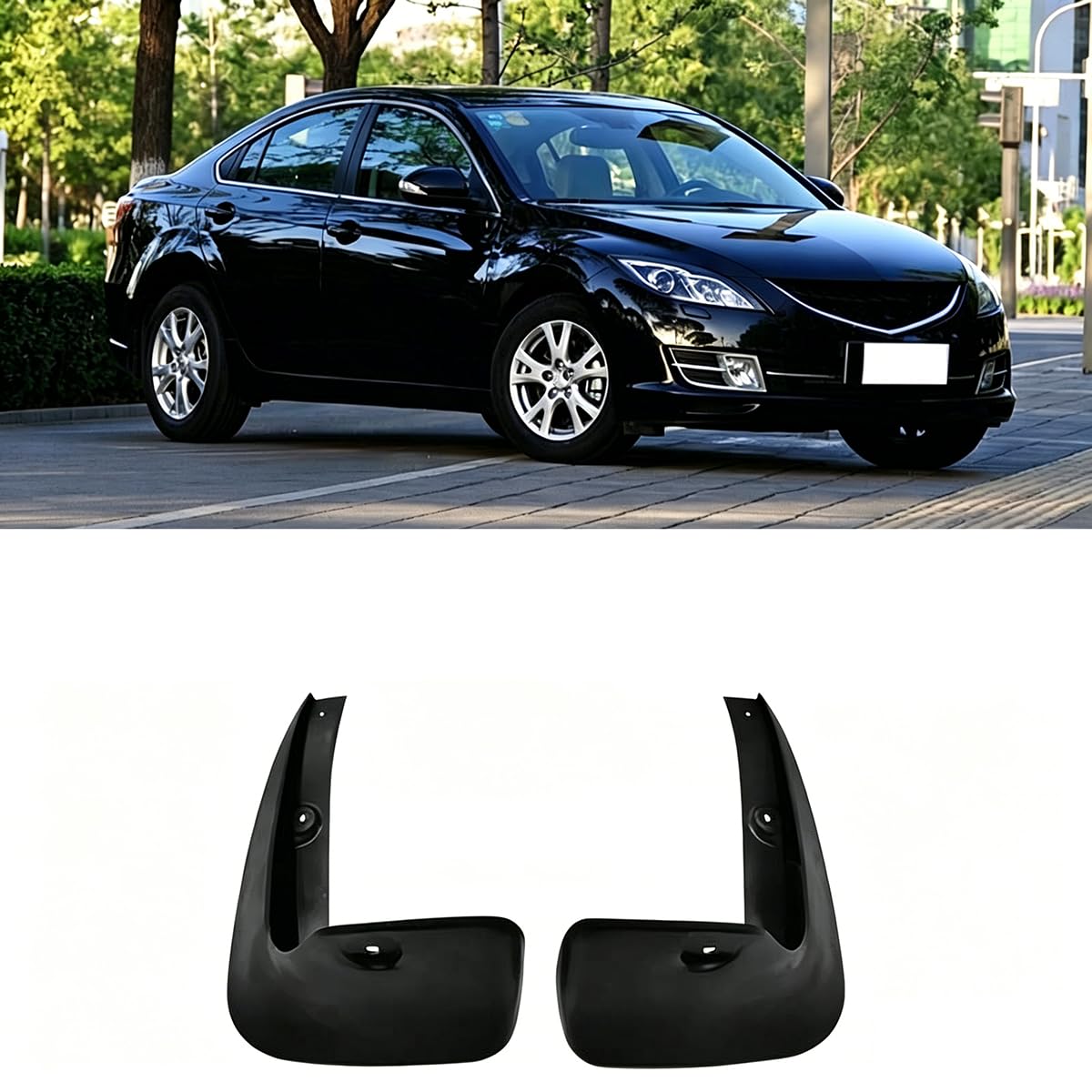 Garde-Boue Voiture pour Mazda 6 GH : Évitez les Projections de Boue sur Carrosserie