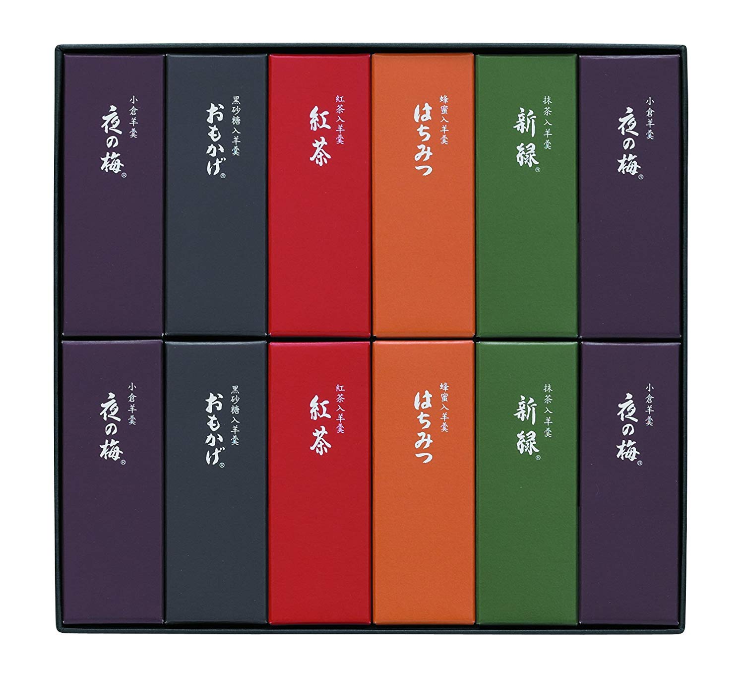 Toraya Small Yokan（Japanese Azuki bean jelly）12-piece Japan Import