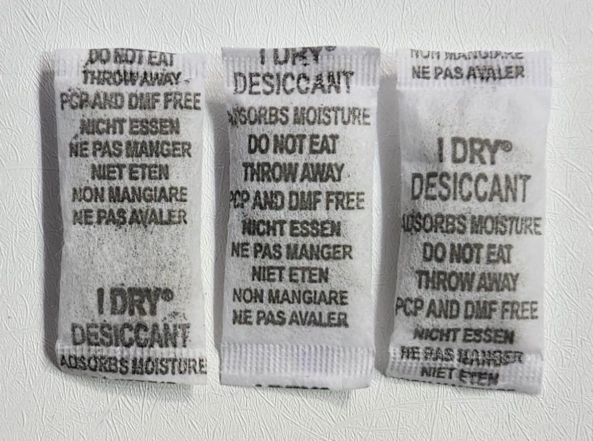 Noval Silica Gel Packs, Transparent Desiccant Packets for Storage, Moisture Absorbers for Spices, Jewelry, Shoes, Boxes, Electronics