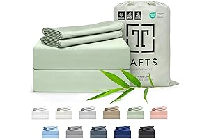 Tafts 100% Viscose Bamboo Cooling Sheets King Size
