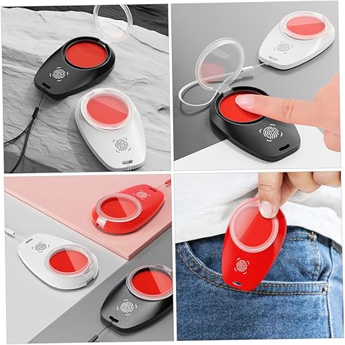 Miniatura 8 de Kit de huellas dactilares de secado rápido, almohadilla portátil de huellas dactilares, almohadilla de sello notario para tarjetas de identificación