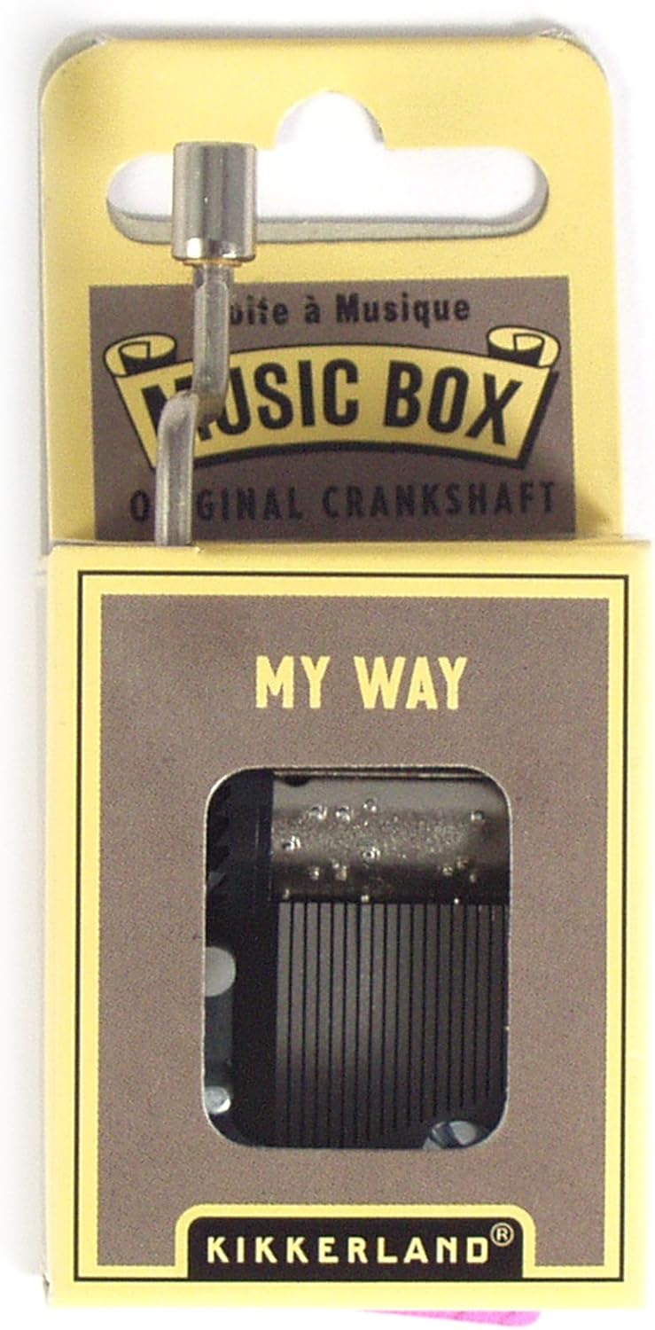Kikkerland My Way Crank Music Box