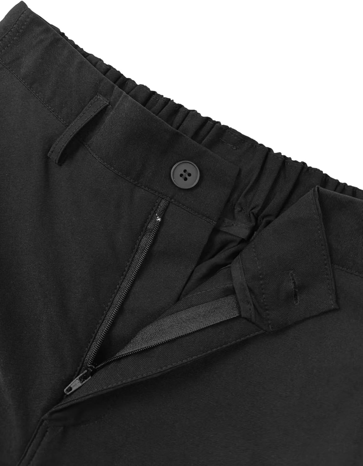 Women's Barrel Leg Pants Casual High Waisted Summer Baggy Harem Pants Trendy Elastic Waist Trousers with Pockets