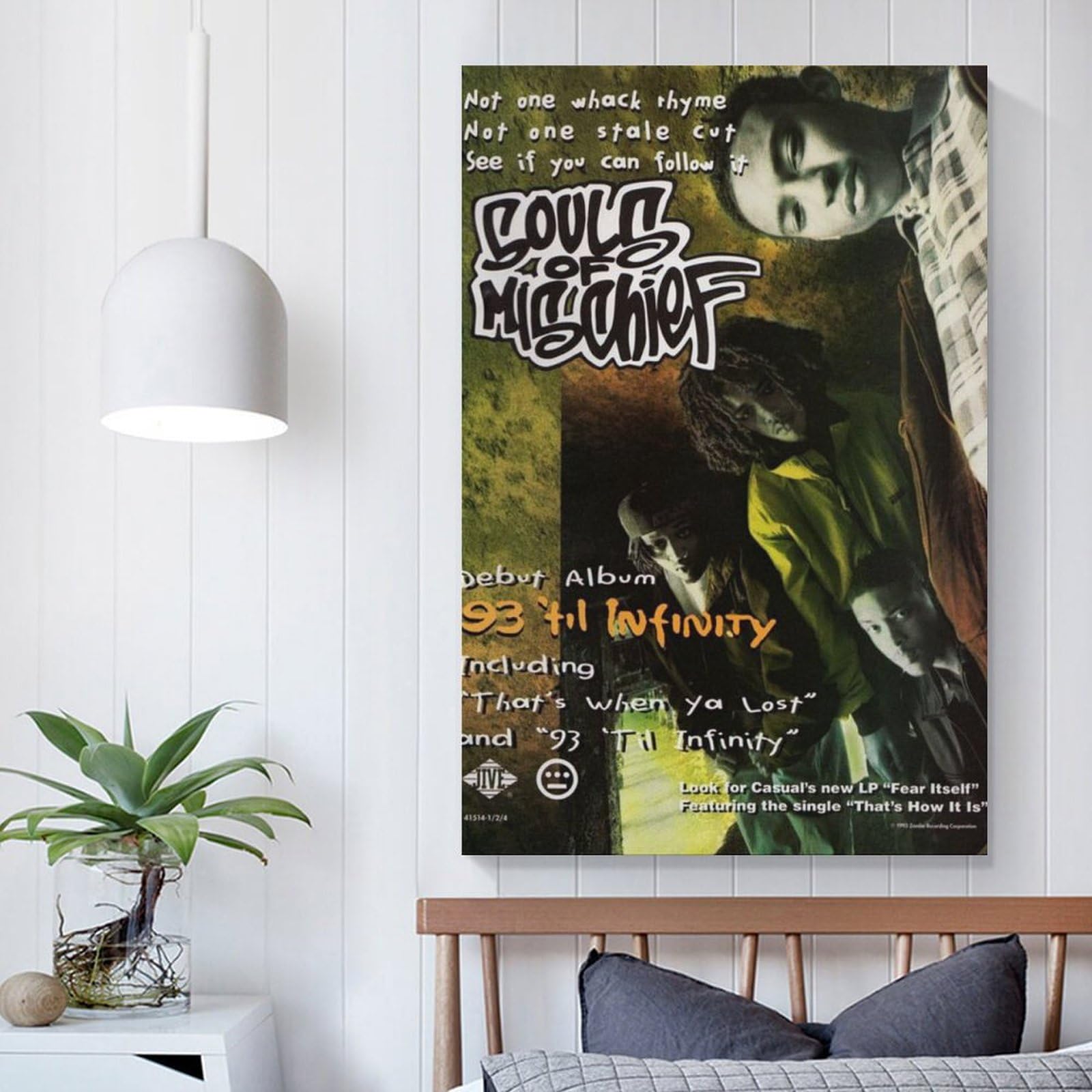 Souls Of Mischief 93 Til Infinity Canvas Poster Bedroom Decoration