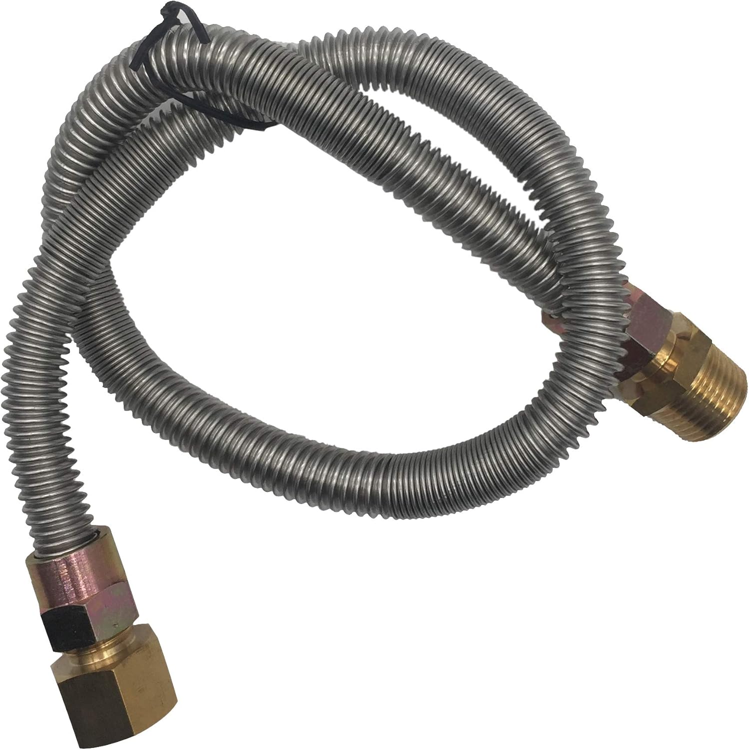 Meter Star Propane fire Pit Whistle Free Gas Flex Line for Fire Pit and