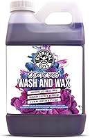 Chemical Guys Extreme Body Wash & Wax: Foaming Car Wash Soap with Carnauba Wax for Foam Cannons, Buckets, Cars, Trucks, RVs - Grape Scent, 64 oz