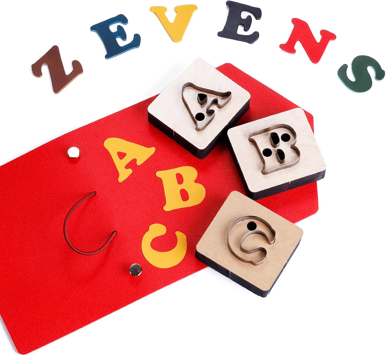 26 Letter Leather Cutting Die,Hanging Die Cutter Tool,Cutting Mold for DIY Leather Crafts