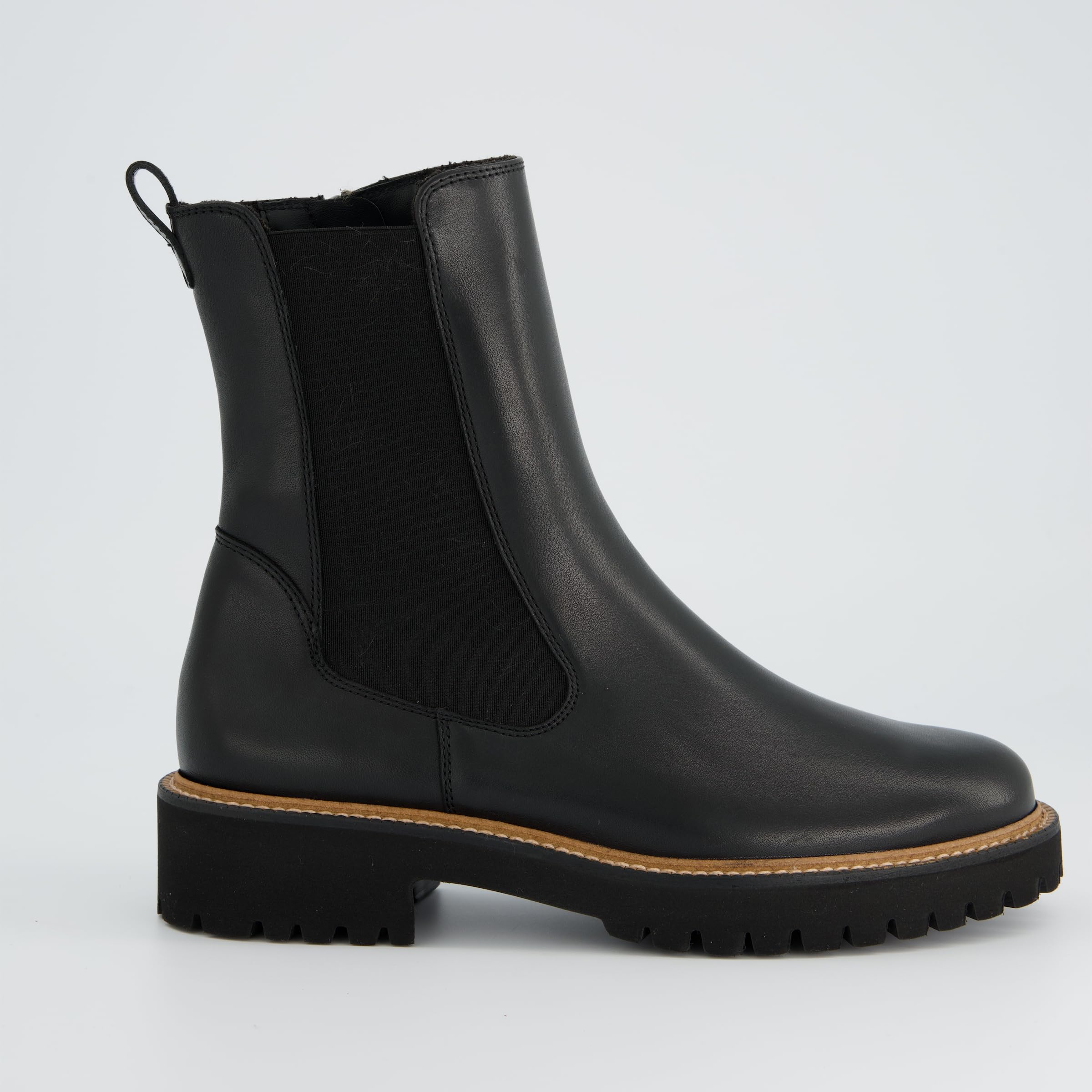 Paul Green Damskie buty Chelsea, ciepła podszewka
