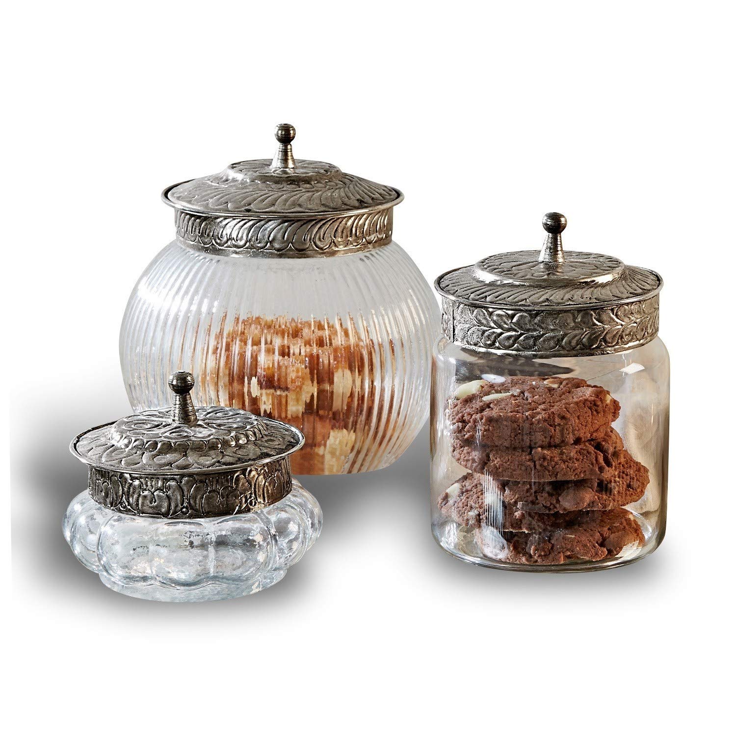 Centrotavola In Vetro Soffiato Loberon Iesha – Ciotola Decorativa Con Base Argento - 2