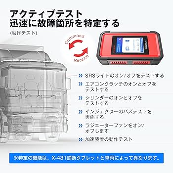 Amazon.co.jp: Launch X431 SmartLink C 24Vトラック用 故障診断