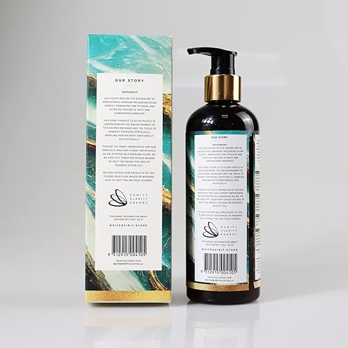 Miniatura 7 de WHITESPIRIT - Aceite de masaje de árnica para aliviar el dolor - Aceite de alivio de tensión premium con colágeno, lavanda y menta aceites