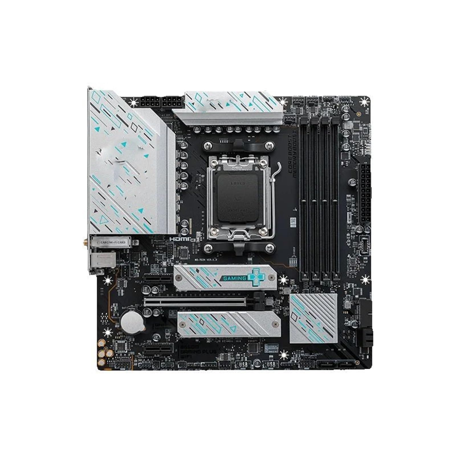 Placa Madre Fit For MSI B650M Gaming Plus WiFi B650 Soporta DDR5 192GB Ryzen™ Serie 7000 8000 9000 Placa Base Socket AM5